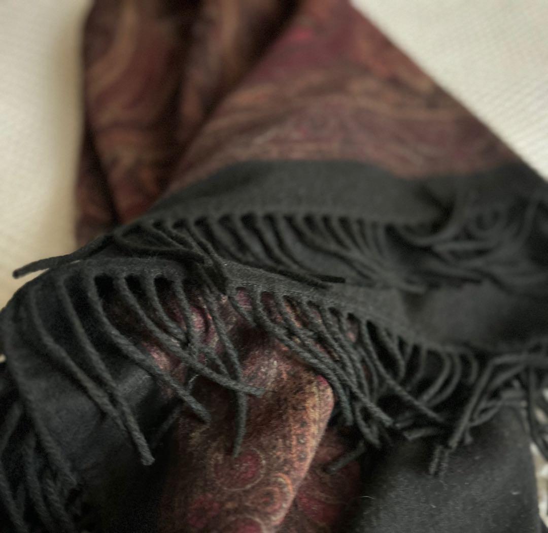 イタリア製　カシミアショール