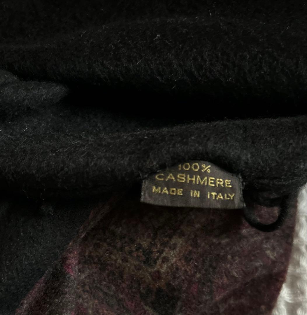 イタリア製　カシミアショール