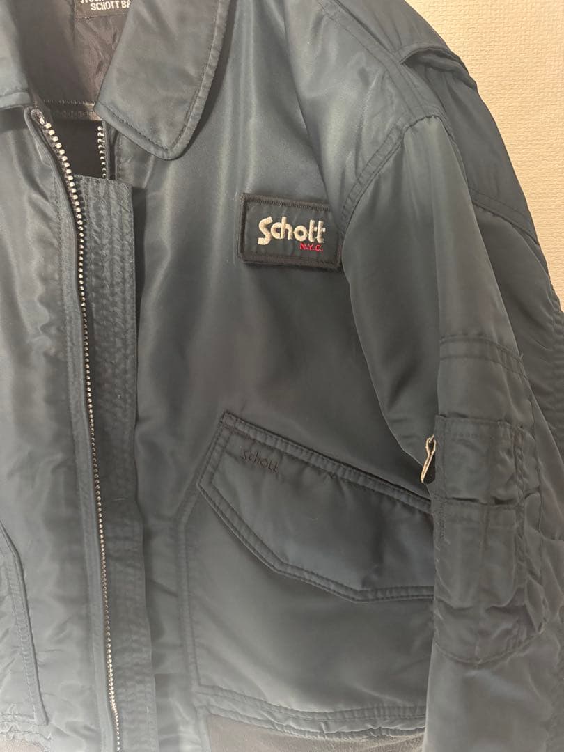 80sSchott CWU-RジャケットMA-1フライトジャケット