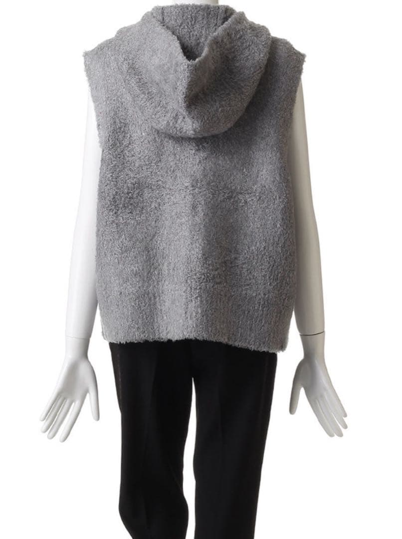 three dots フェザーウール ベスト