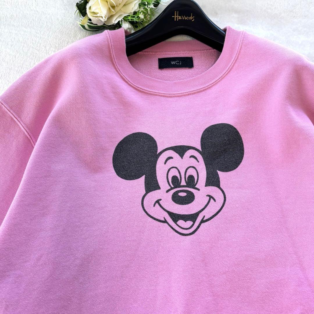 再値下げ　美品　WCJ 若槻千夏　ミッキーマウス　スウェット　ピンク　完売品