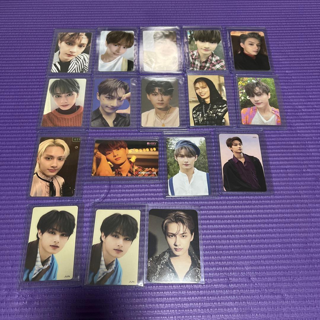 seventeen cdトレカ junセット