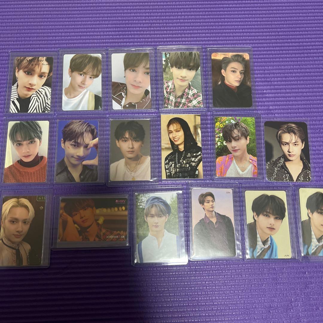 seventeen cdトレカ junセット