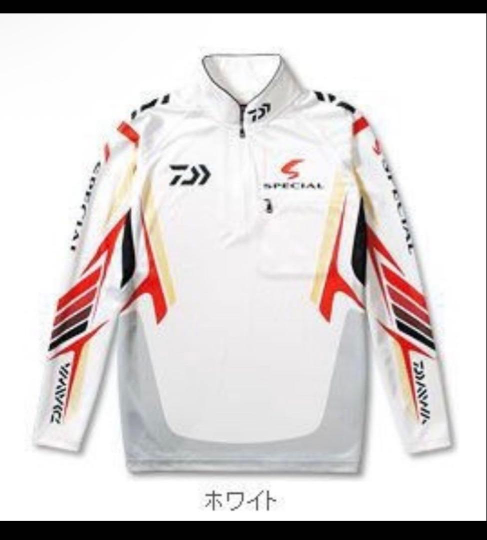 ダイワ　スペシャル アイスドライ ジップアップ長袖メッシュシャツ　DE 7001