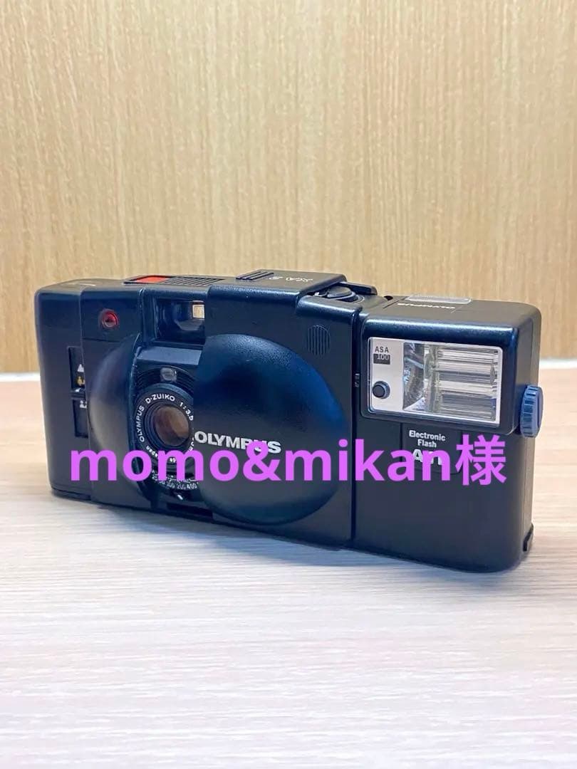 momo&mikanオリンパスフィルムカメラXA2 A11 OLYMPUS