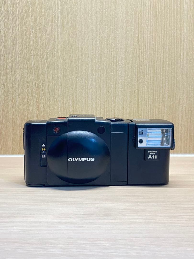 momo&mikanオリンパスフィルムカメラXA2 A11 OLYMPUS