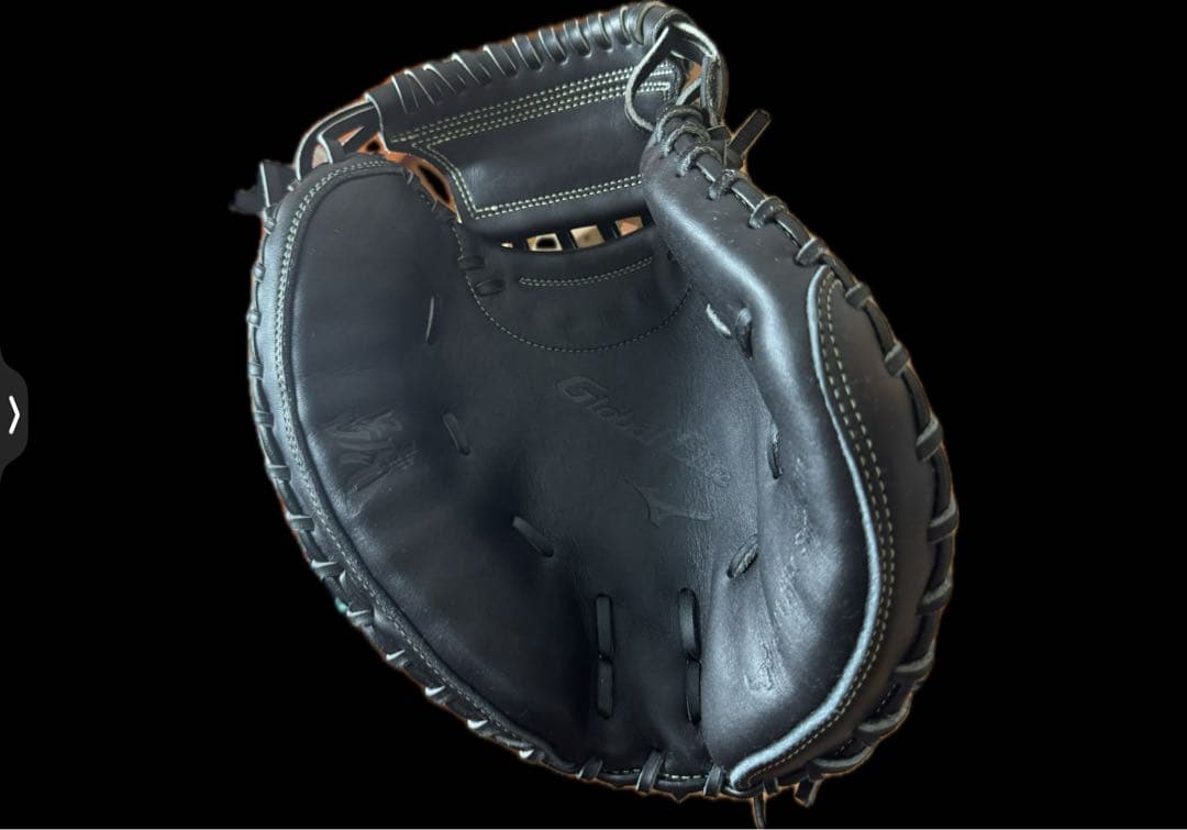 Mizuno 硬式キャッチャーミット田原さん買って1AJCH26420 黒