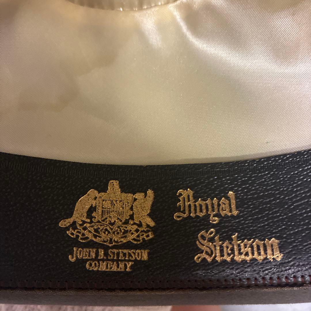 STETSON グレー ヴィンテージフェルト ハット
