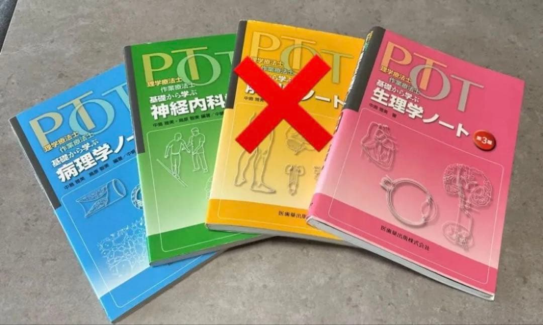 理学療法士・作業療法士 参考書3冊セット 病理学 神経内科学 生理学 ＰＴ・ＯＴ