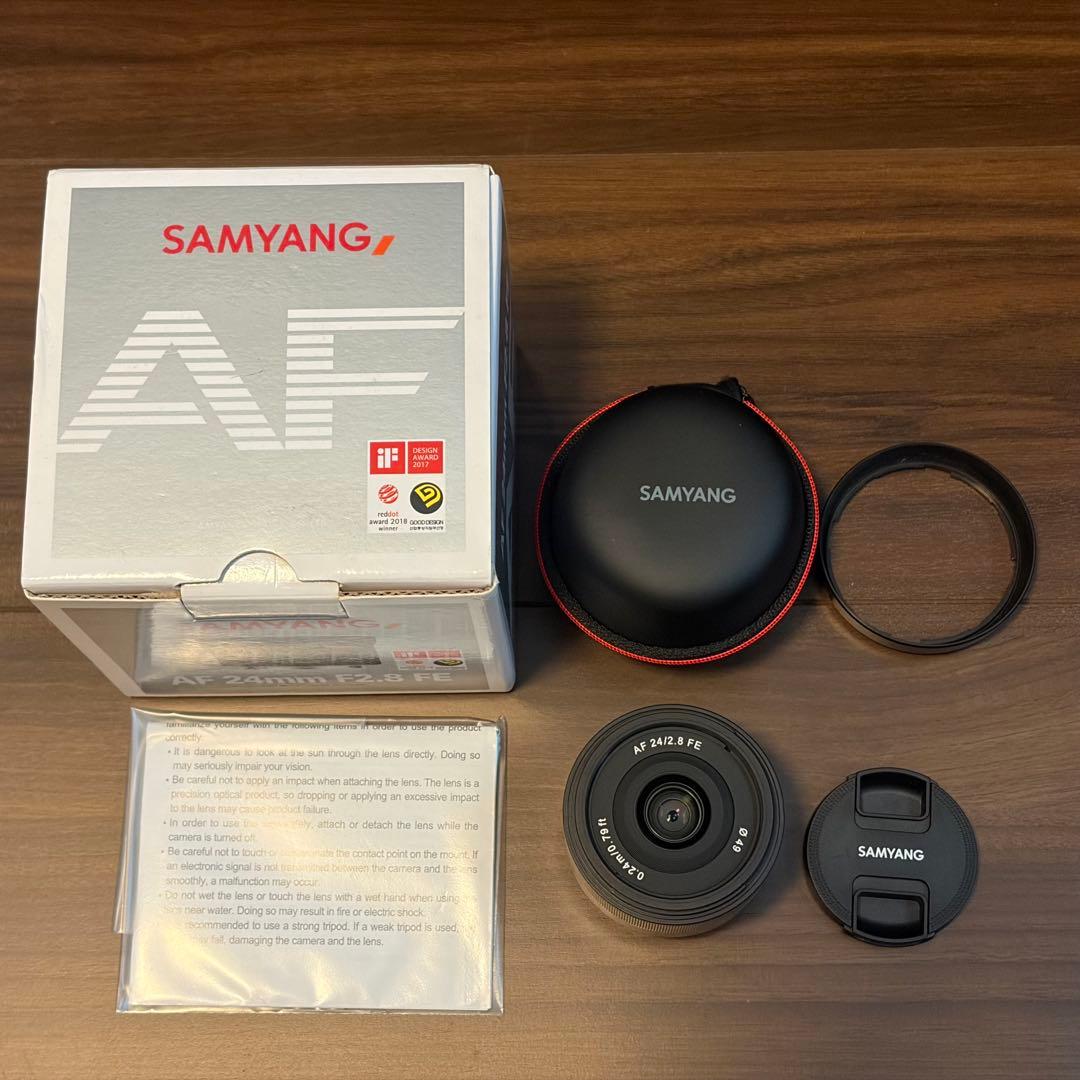 SAMYANG AF 24mm F2.8 FE ソニー Eマウント 付属品完備