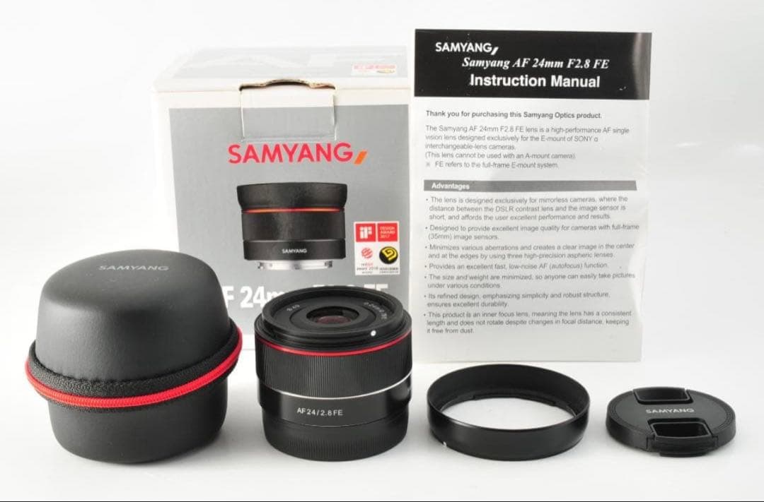 SAMYANG AF 24mm F2.8 FE ソニー Eマウント 付属品完備