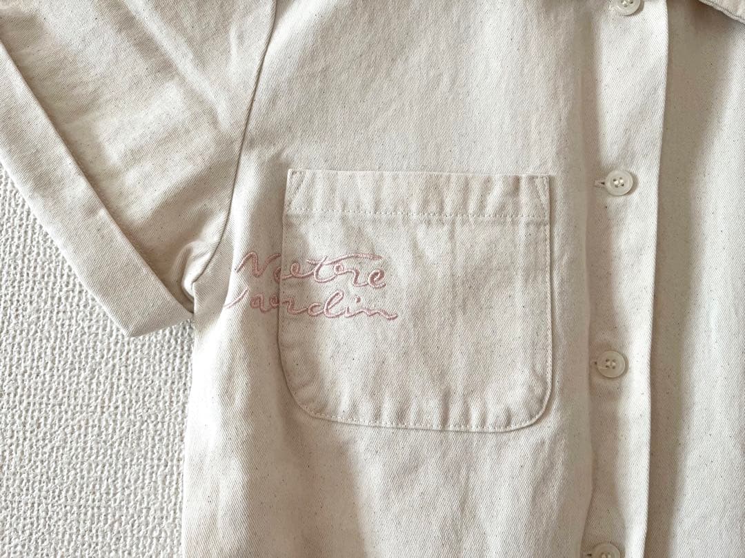 新品同様フォクスコfoxcoグラデーション刺繍入りオールインワンFサイズ