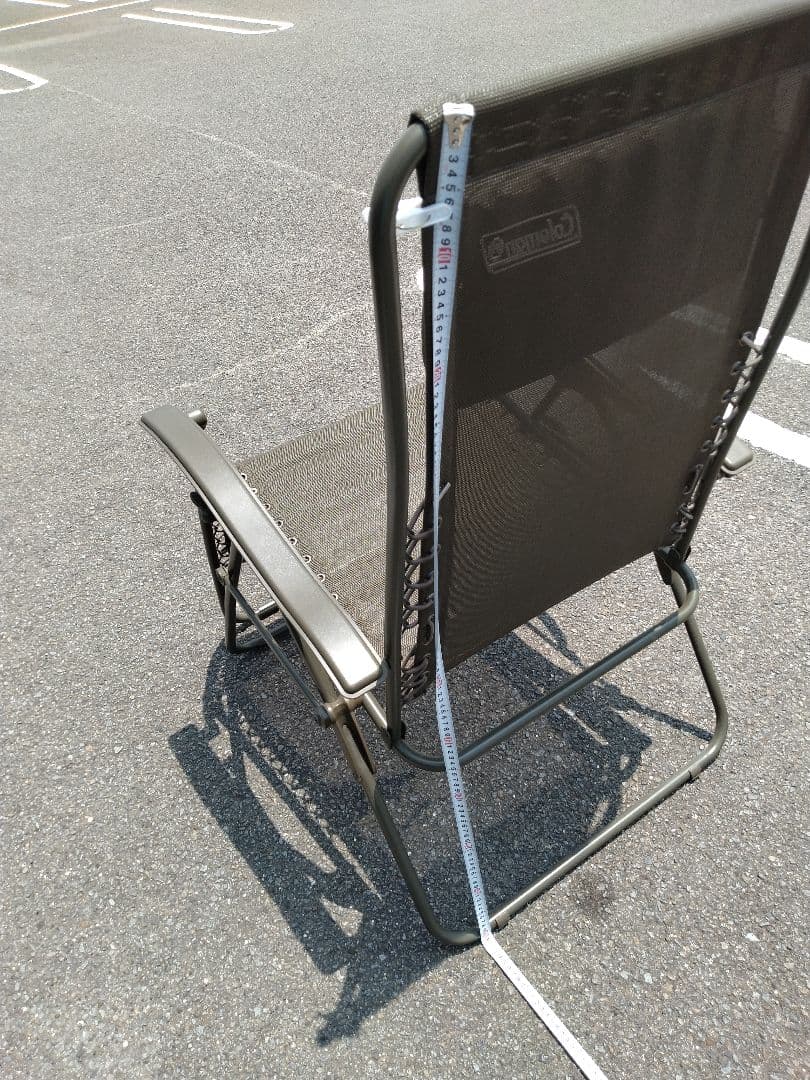 Coleman インフィニティチェア オリーブ 約120cm 美品 現状