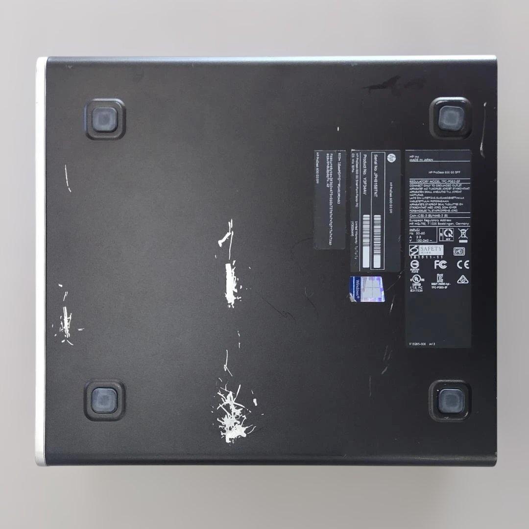 HP ProDesk 600 G3／i7-7700／8GB／SSD