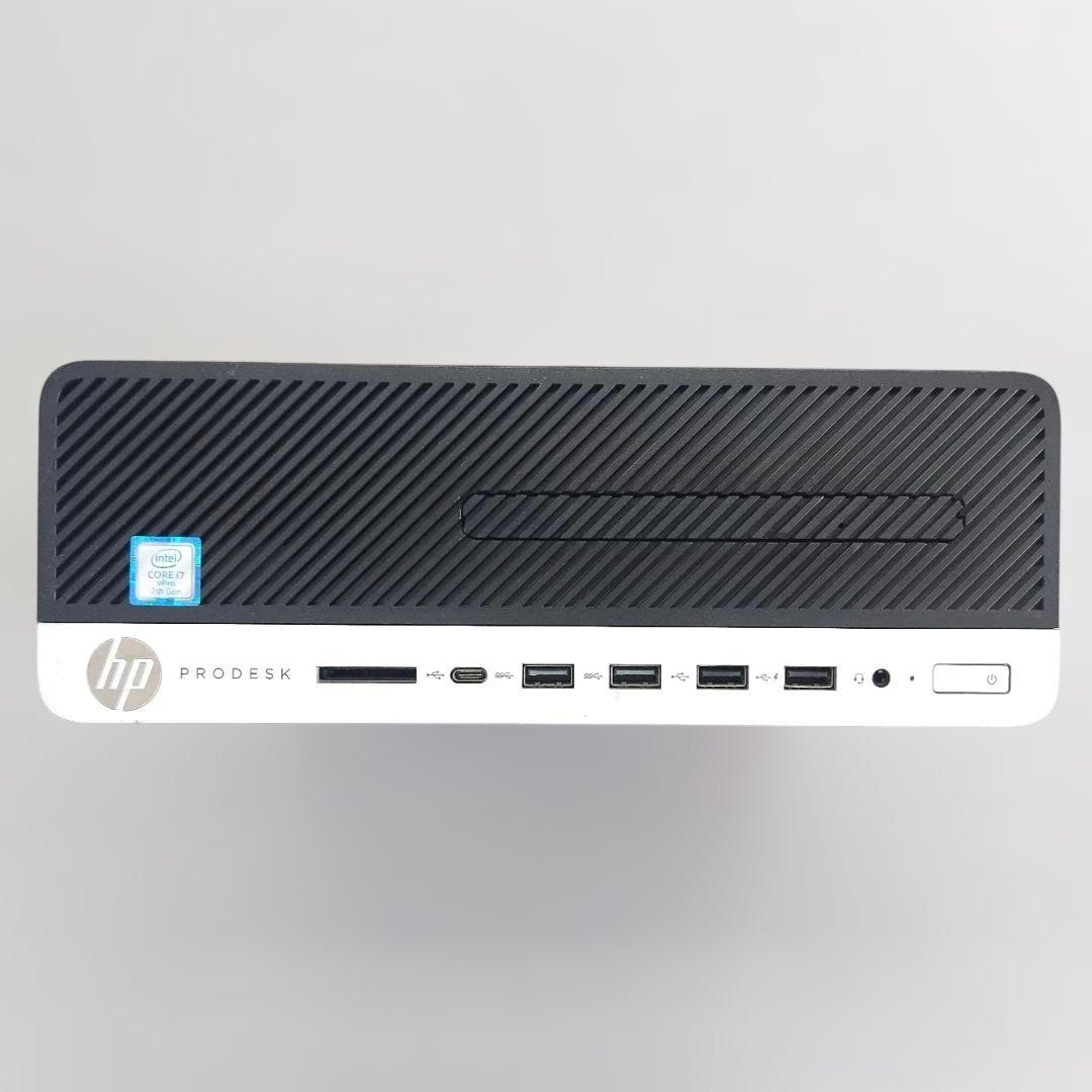 HP ProDesk 600 G3／i7-7700／8GB／SSD