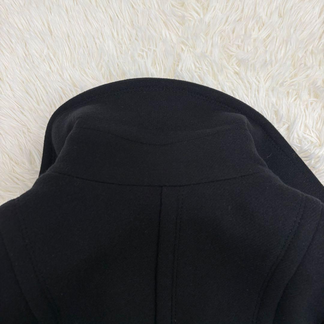 バーバリー ブルーレーベル ノバチェック アンゴラ コート Mサイズ