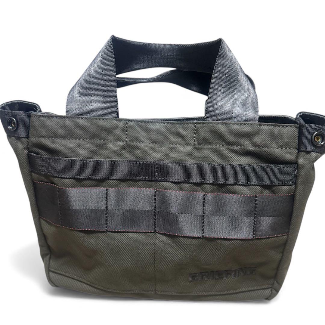 【極美品】BRIEFING ブリーフィング ゴルフ カートバッグ ラウンドバッグ