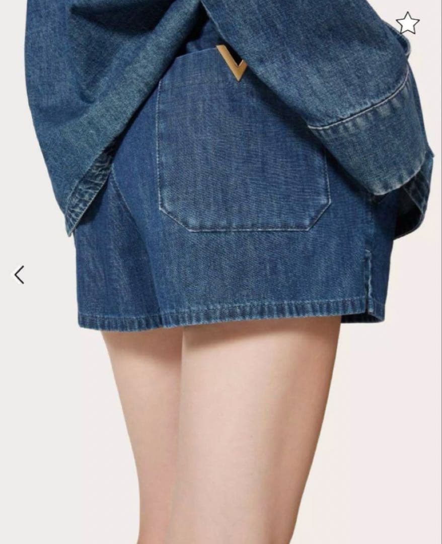 専用！VALENTINO 36 デニム ショートパンツ　S