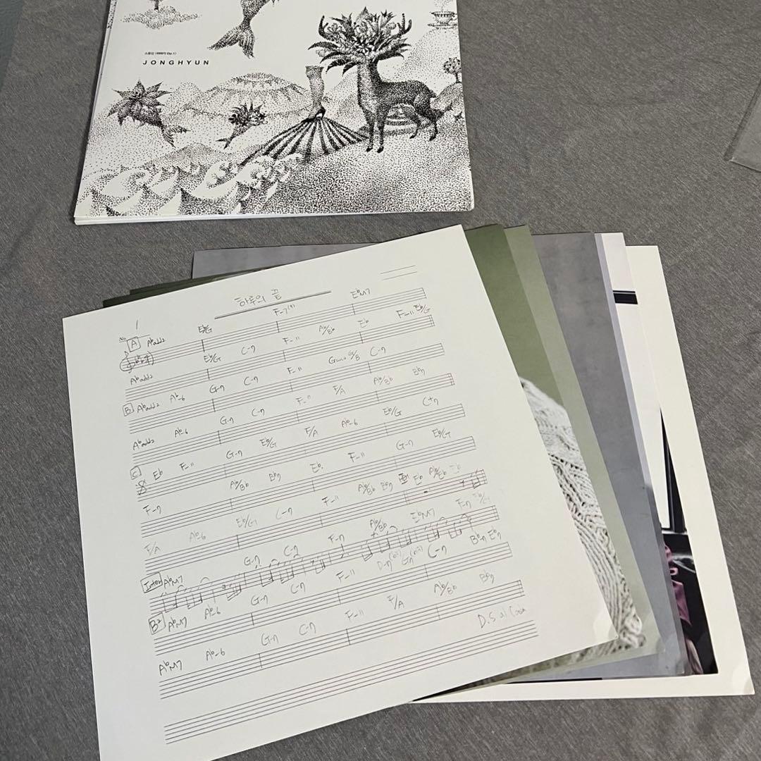 ジョンヒョン レコード 小品集 LP盤 SHINee