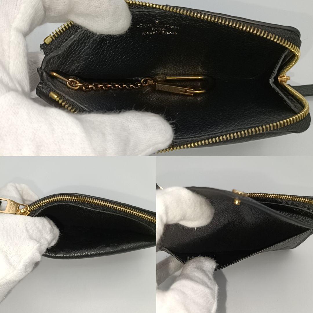 ルイヴィトン アンプラント ポルト　カルト　レクト　ヴェルソ　ケース　黒