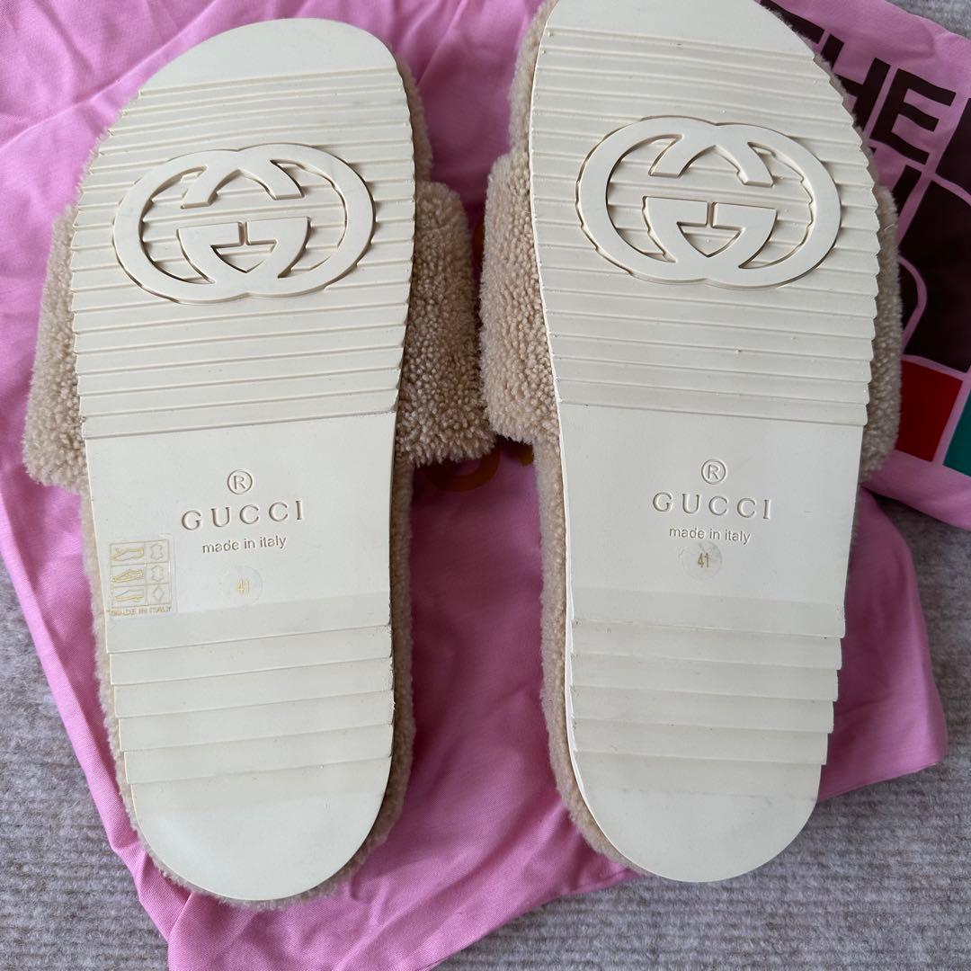 激レア 新品 GUCCI × The North Face スライド サンダル