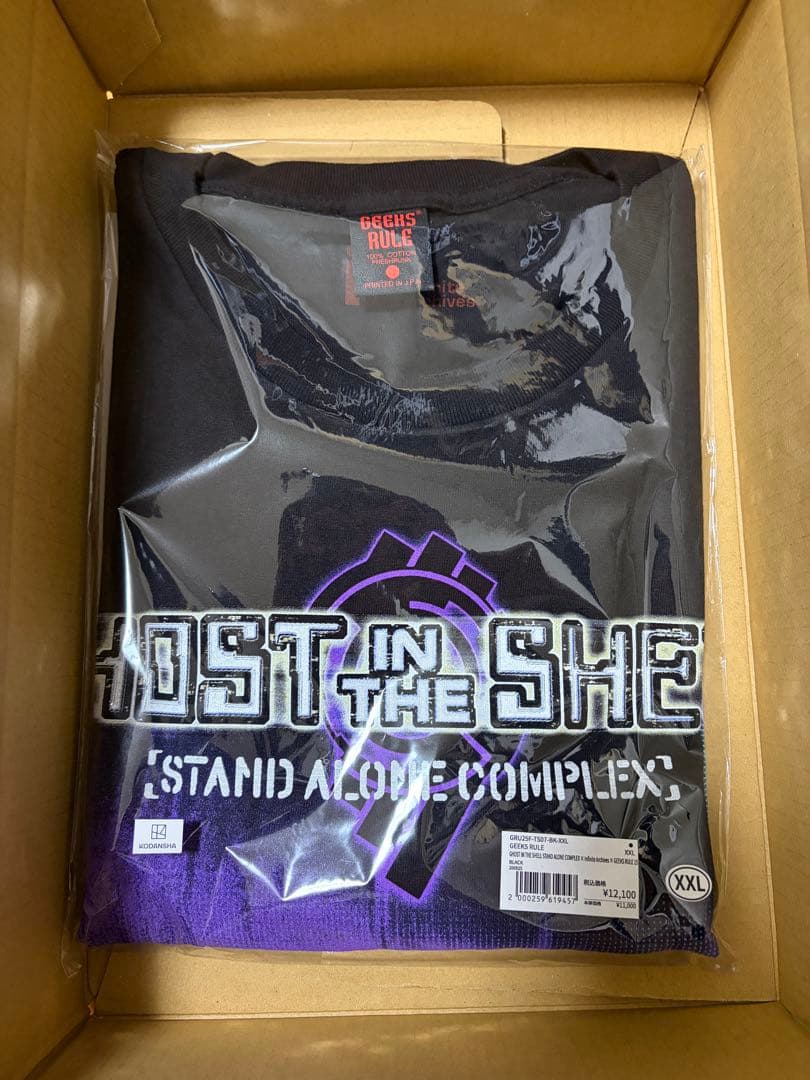 GEEKS RULE Infinite Archives攻殻機動隊TシャツXXL