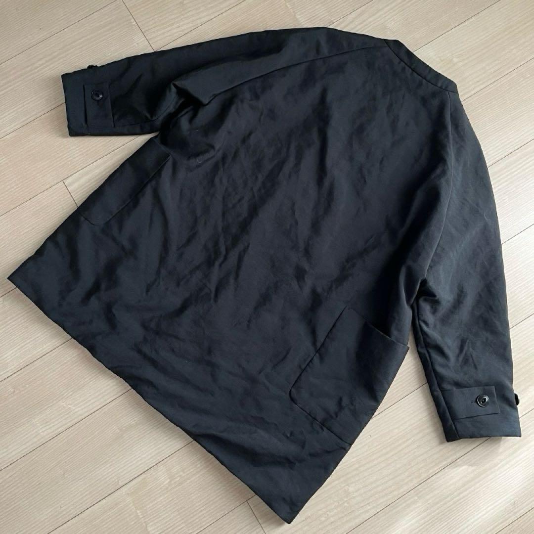 ヒムカシ(現サリゲナク)偽リネン耳鳴！InnerMacCoatサイズ１黒