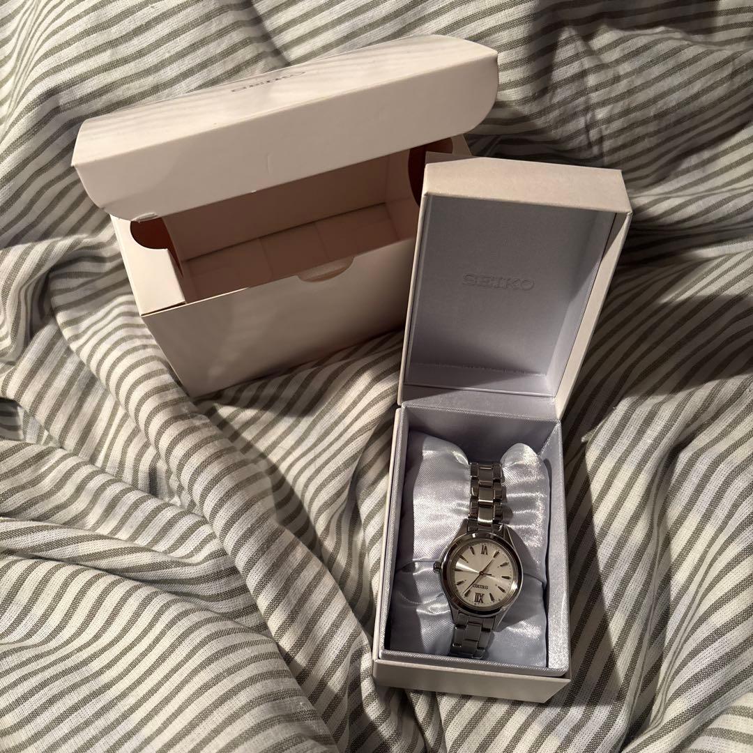 SEIKO アナログ腕時計 シルバー