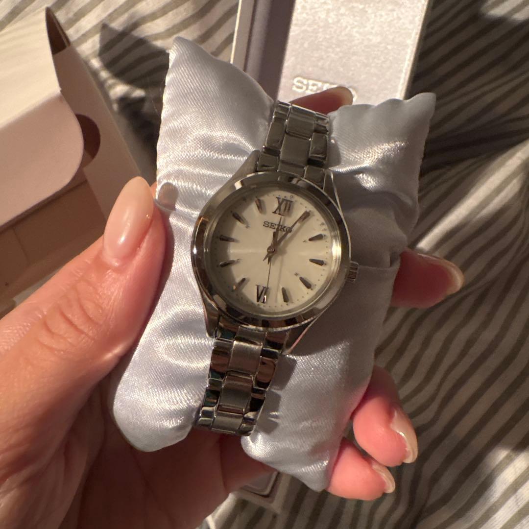 SEIKO アナログ腕時計 シルバー