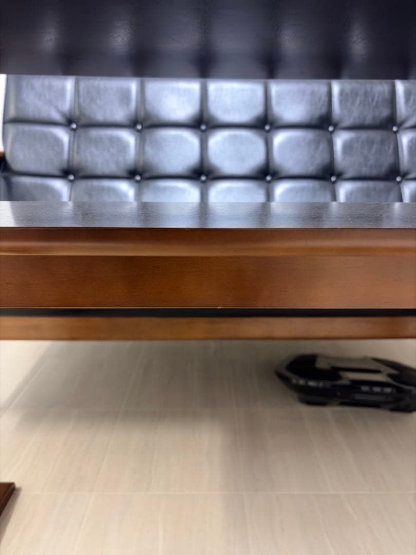 カリモク60 カフェテーブル　1200