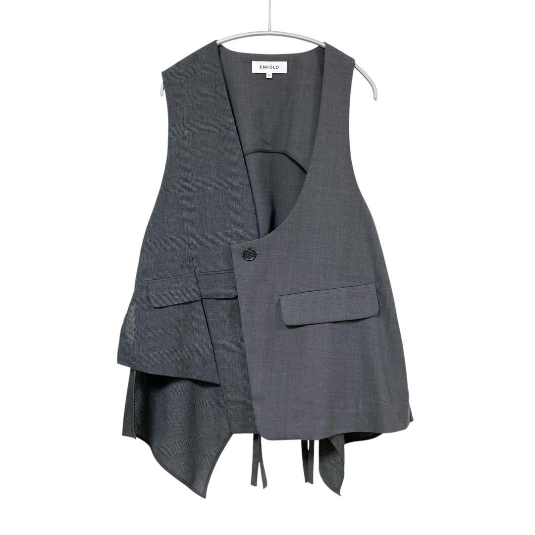 andymamy エンフォルド ASYMMETRY VEST ベスト