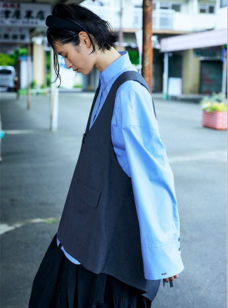 andymamy エンフォルド ASYMMETRY VEST ベスト