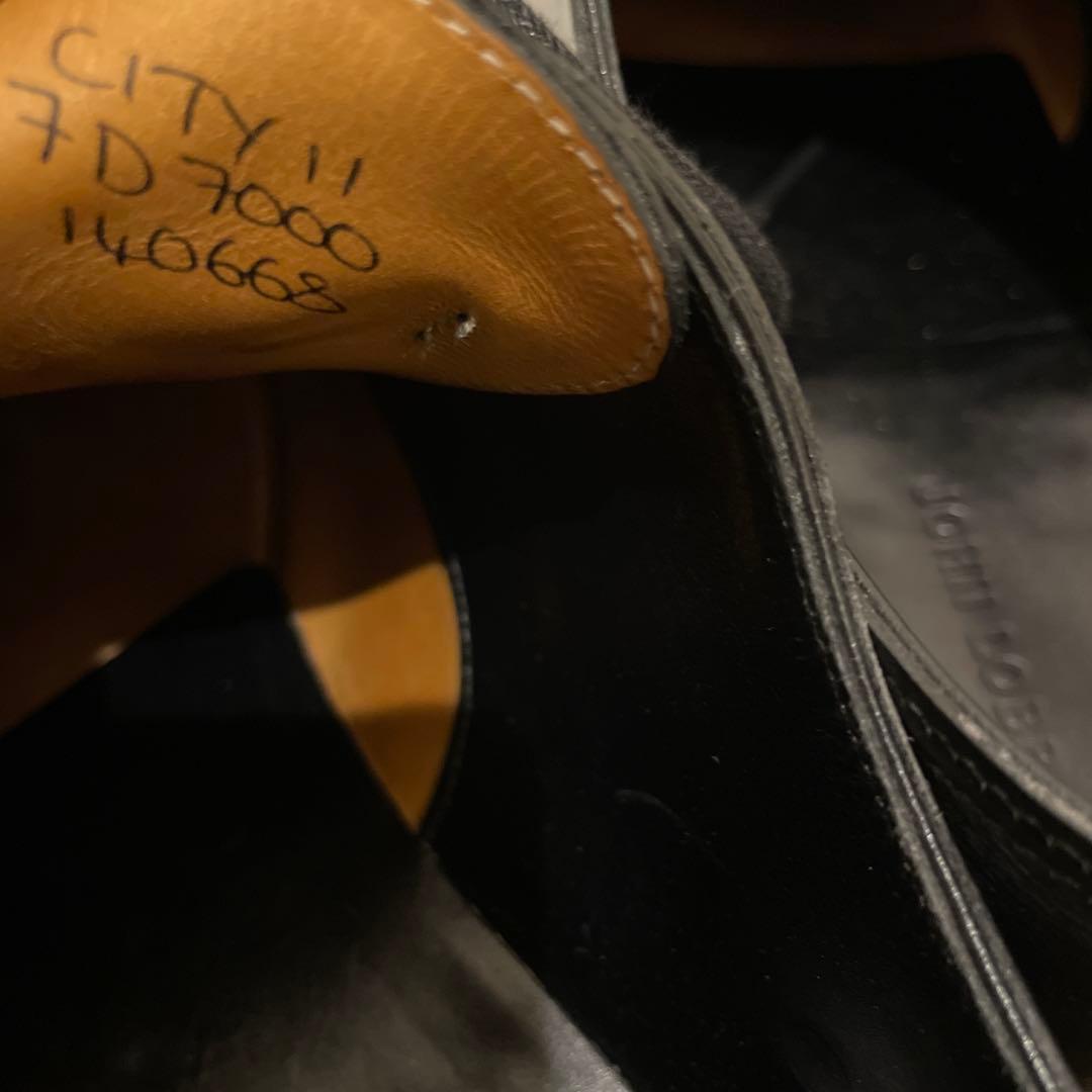 最終価格　JOHN LOBB シティ2 黒　7D ドレスシューズ 美品
