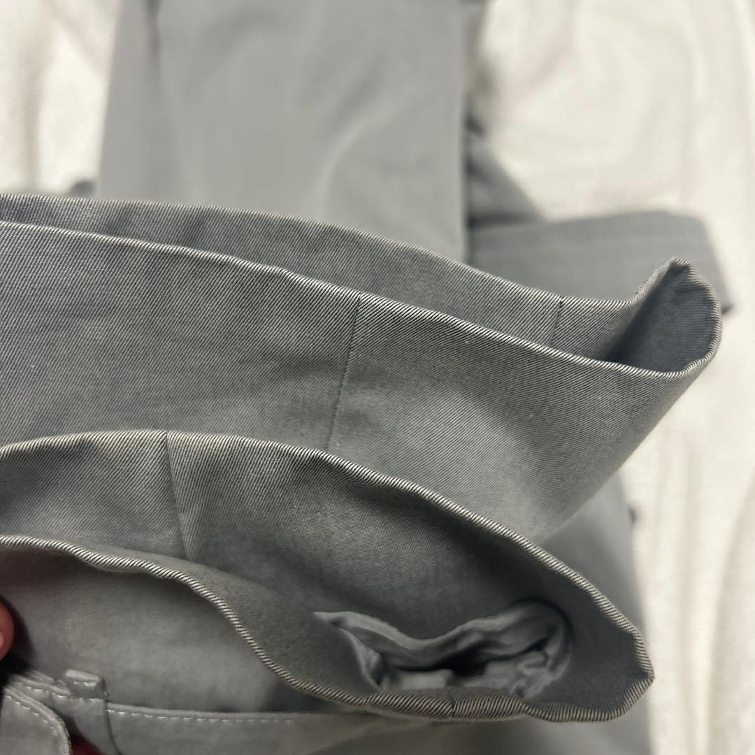 大きいサイズ　バーバリーロンドン　トレンチコート　ノバチェック　グレーサイズ44