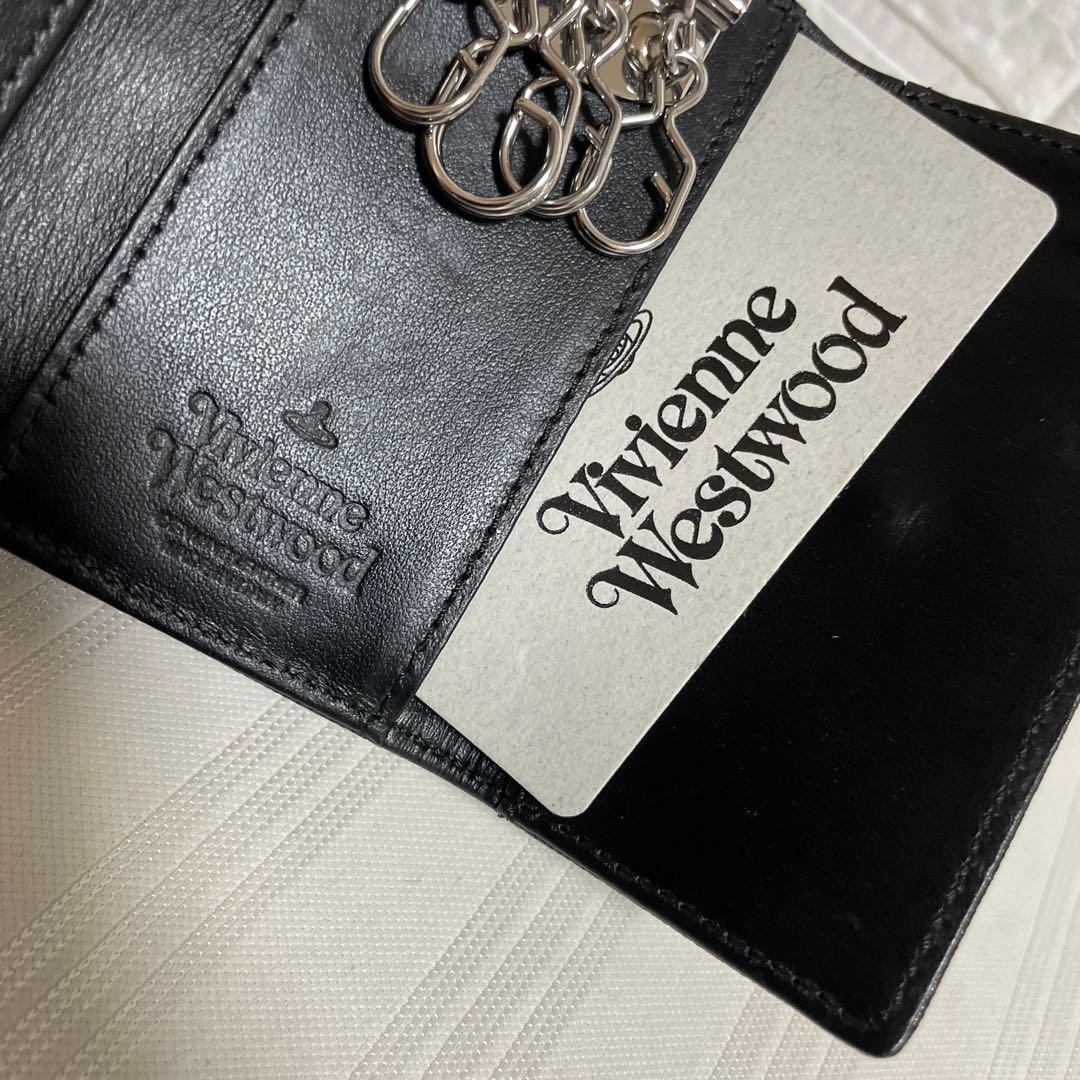 未使用品 Vivienne Westwood 4連キーケース ディアマンテ