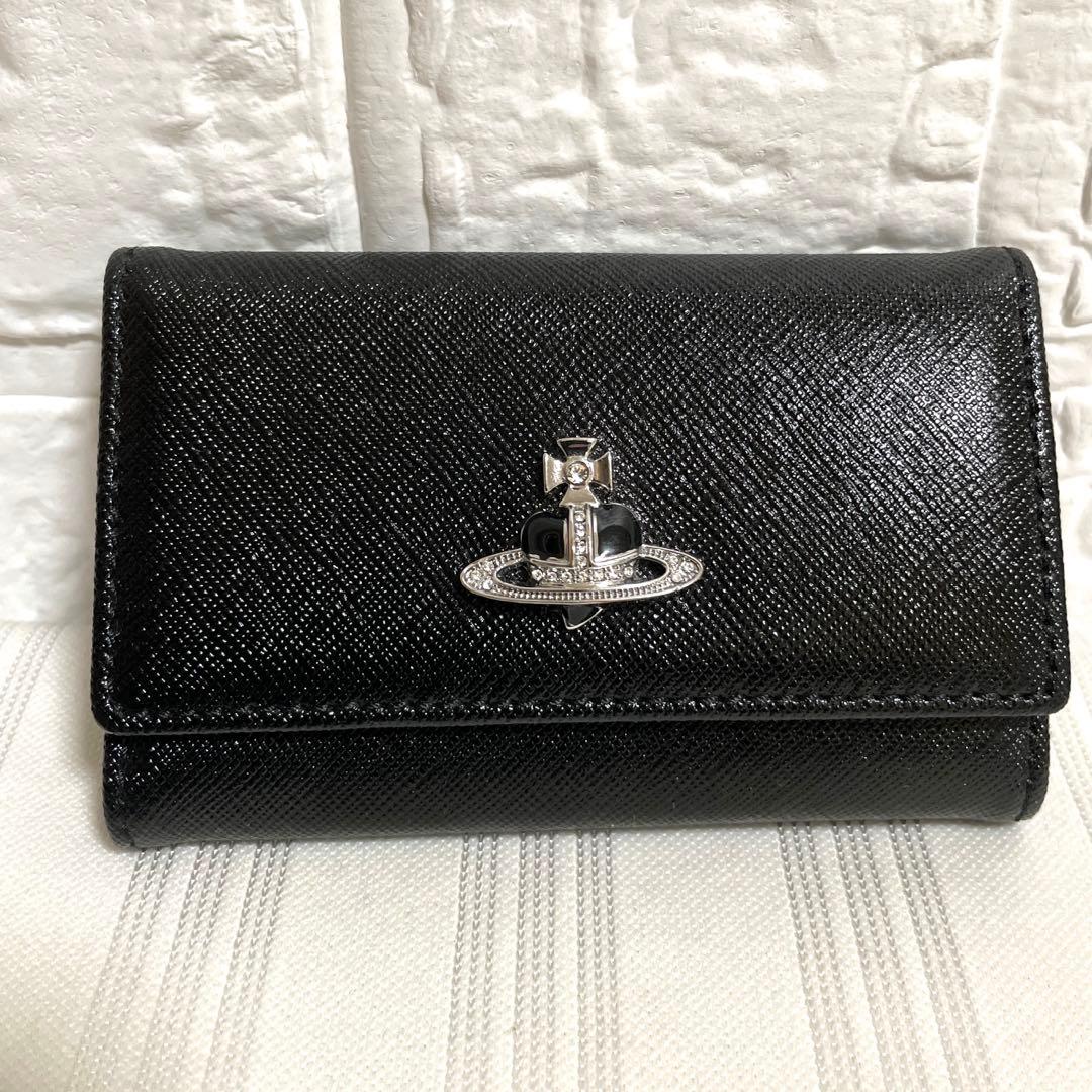 未使用品 Vivienne Westwood 4連キーケース ディアマンテ