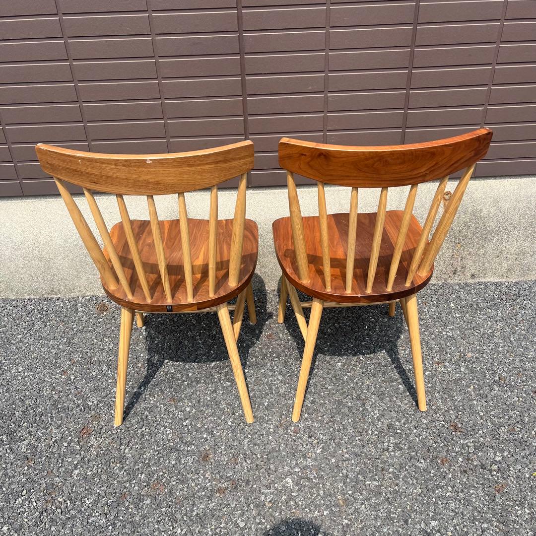 ダイニングチェア　 タモ　ウォールナット　ウレタン WeDOStyle