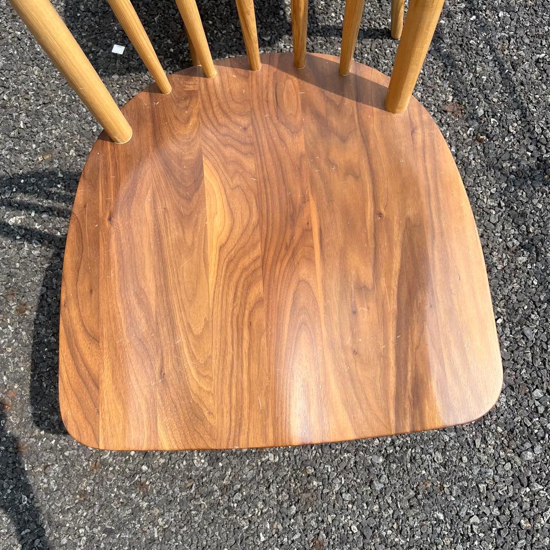 ダイニングチェア　 タモ　ウォールナット　ウレタン WeDOStyle