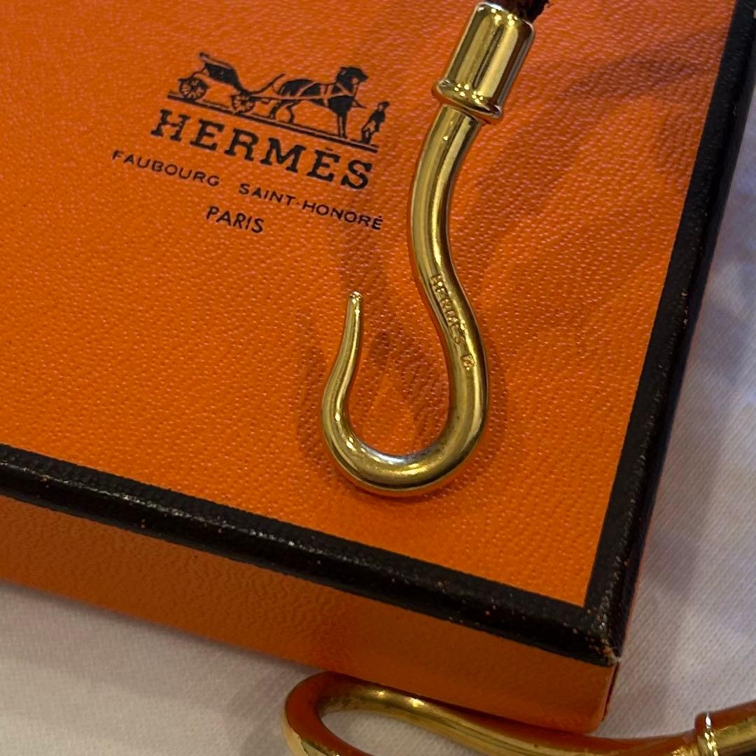 HERMES エルメス　ジャンボ　レザーブレスレット　vintage 箱付き