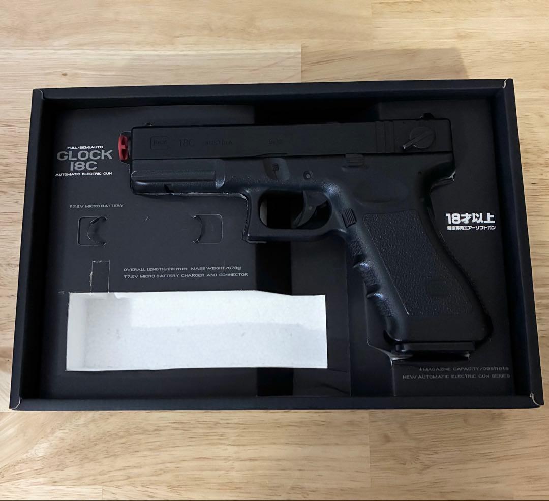 電動ガン フル・セミオート GLOCK 18C（グロック18C）