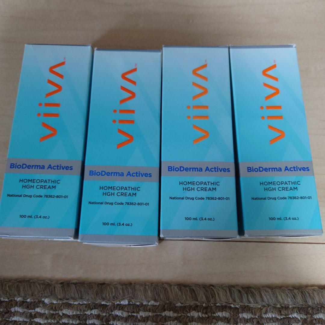 viiva BioDerma Actives クリーム 100ml 4本セット