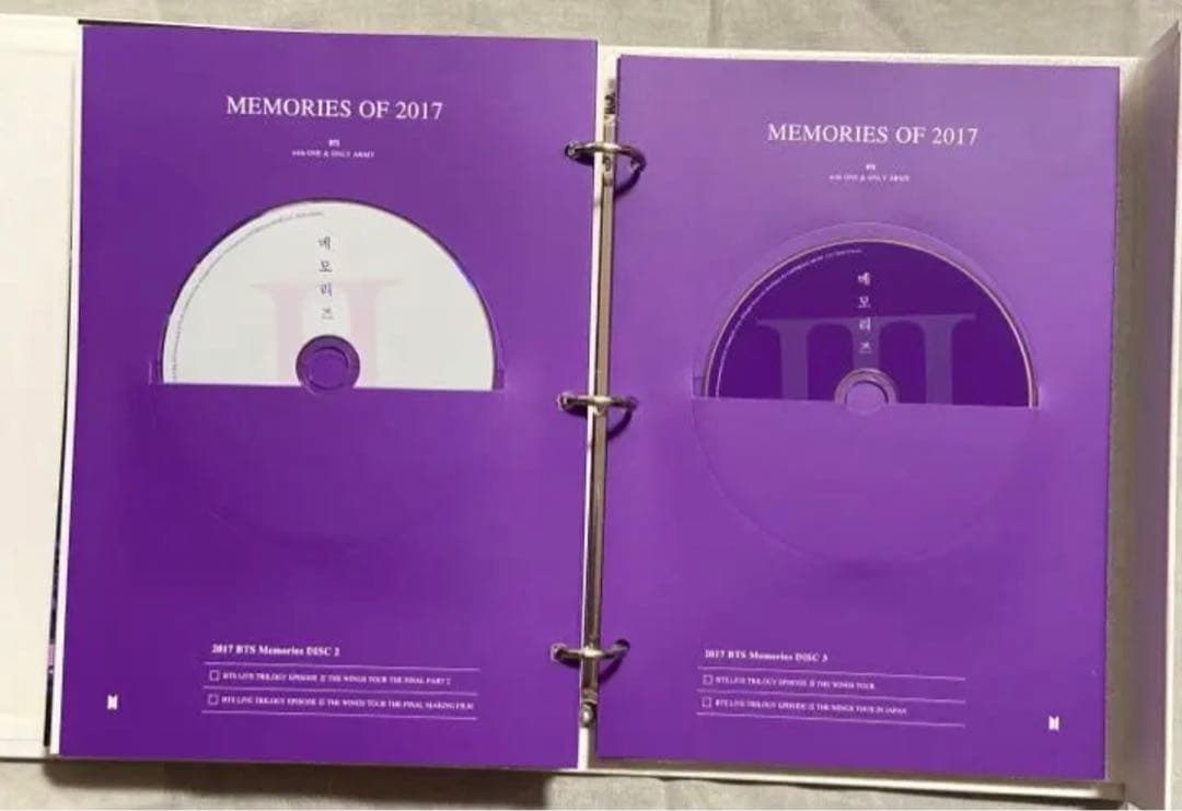 K-POP・アジア BTS MEMORIES OF 2017