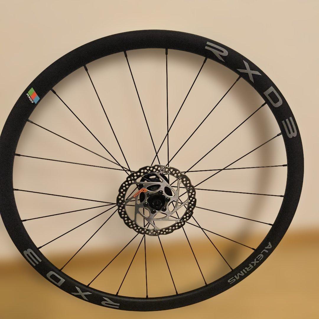 ALEXRIMS RXD3 700c 軽量ホイール ディスクローター付き