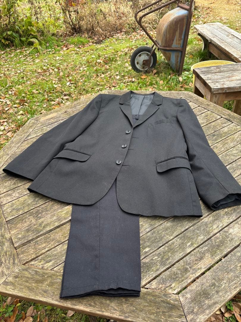 「Cavern モッズスーツ 英国製 黒 40/32 即購入可」