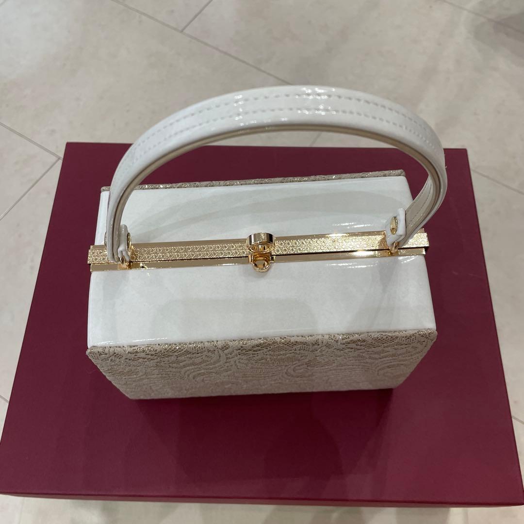 成人式 レースバッグとエナメル草履のセット お値下げ中！