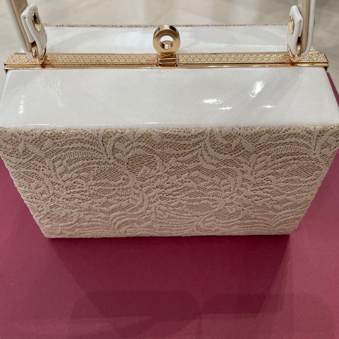 成人式 レースバッグとエナメル草履のセット お値下げ中！