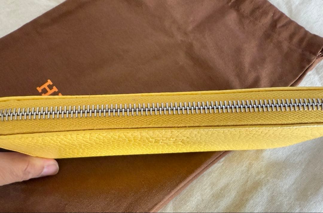 【美品】希少サンプル⭐︎HIROFU ヒロフ ラウンドファスナー長財布