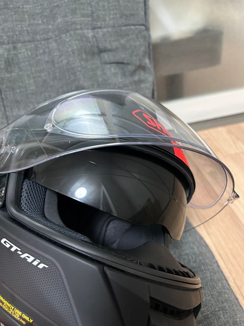 SHOEI フルフェイスヘルメット GT-Air ブラック/レッド美品