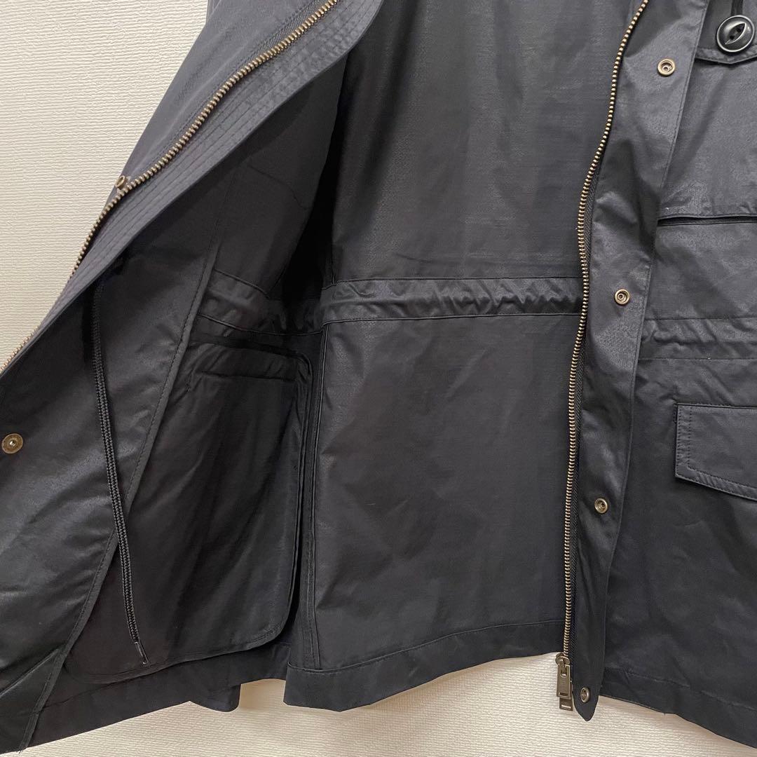 CENTENA センテナ 日本製 ブラック ミリタリージャケット