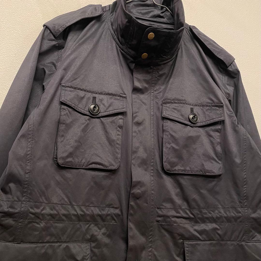 CENTENA センテナ 日本製 ブラック ミリタリージャケット